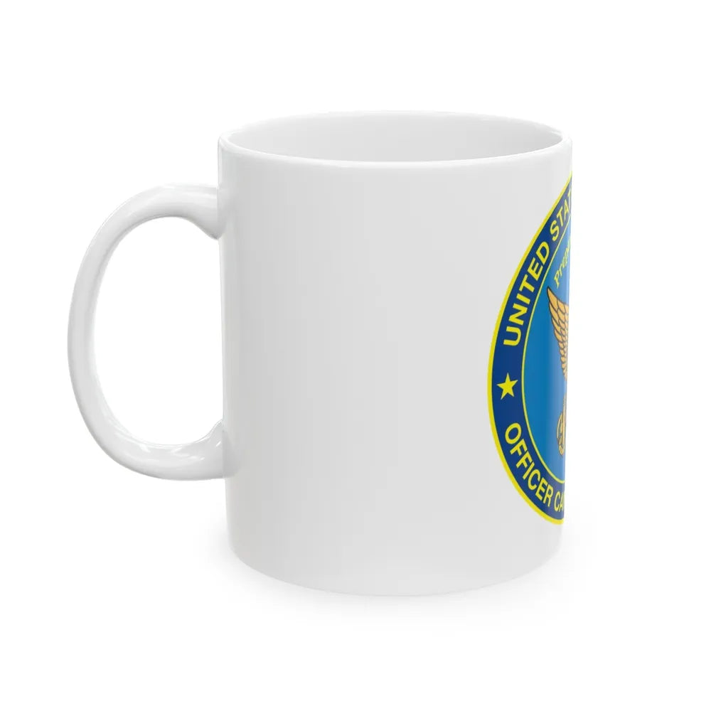 USCG Officer Candidate School (U.S. Coast Guard) White Coffee Mug-Go Mug Yourself