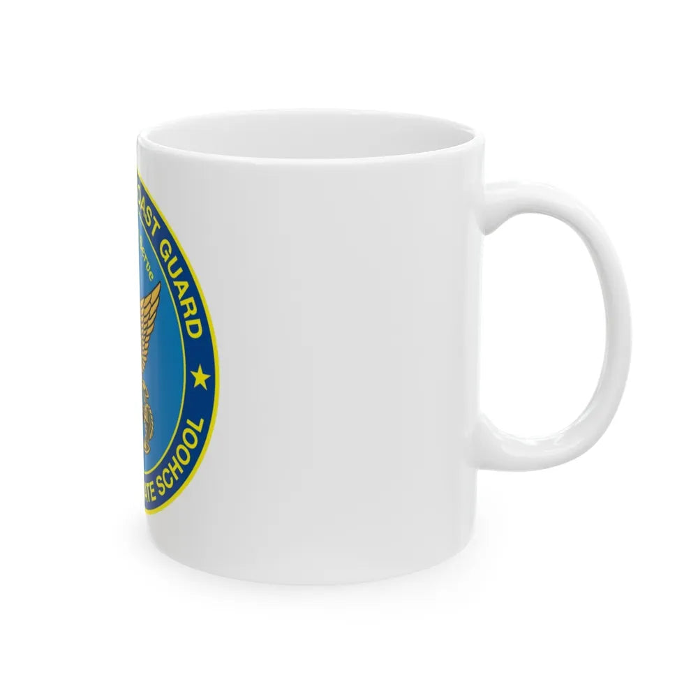 USCG Officer Candidate School (U.S. Coast Guard) White Coffee Mug-Go Mug Yourself