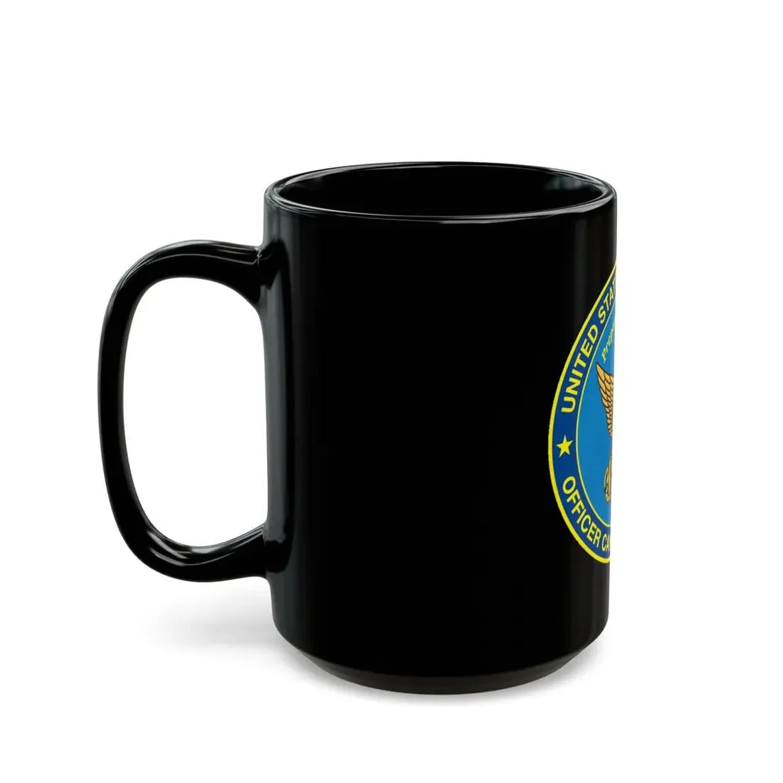 USCG Officer Candidate School (U.S. Coast Guard) Black Coffee Mug - Go Mug Yourself