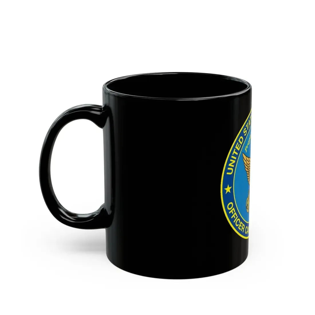 USCG Officer Candidate School (U.S. Coast Guard) Black Coffee Mug - Go Mug Yourself