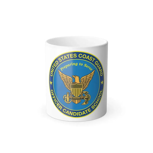 USCG Officer Candidate School (U.S. Coast Guard) Color Changing Coffee Mug 11oz - Go Mug Yourself