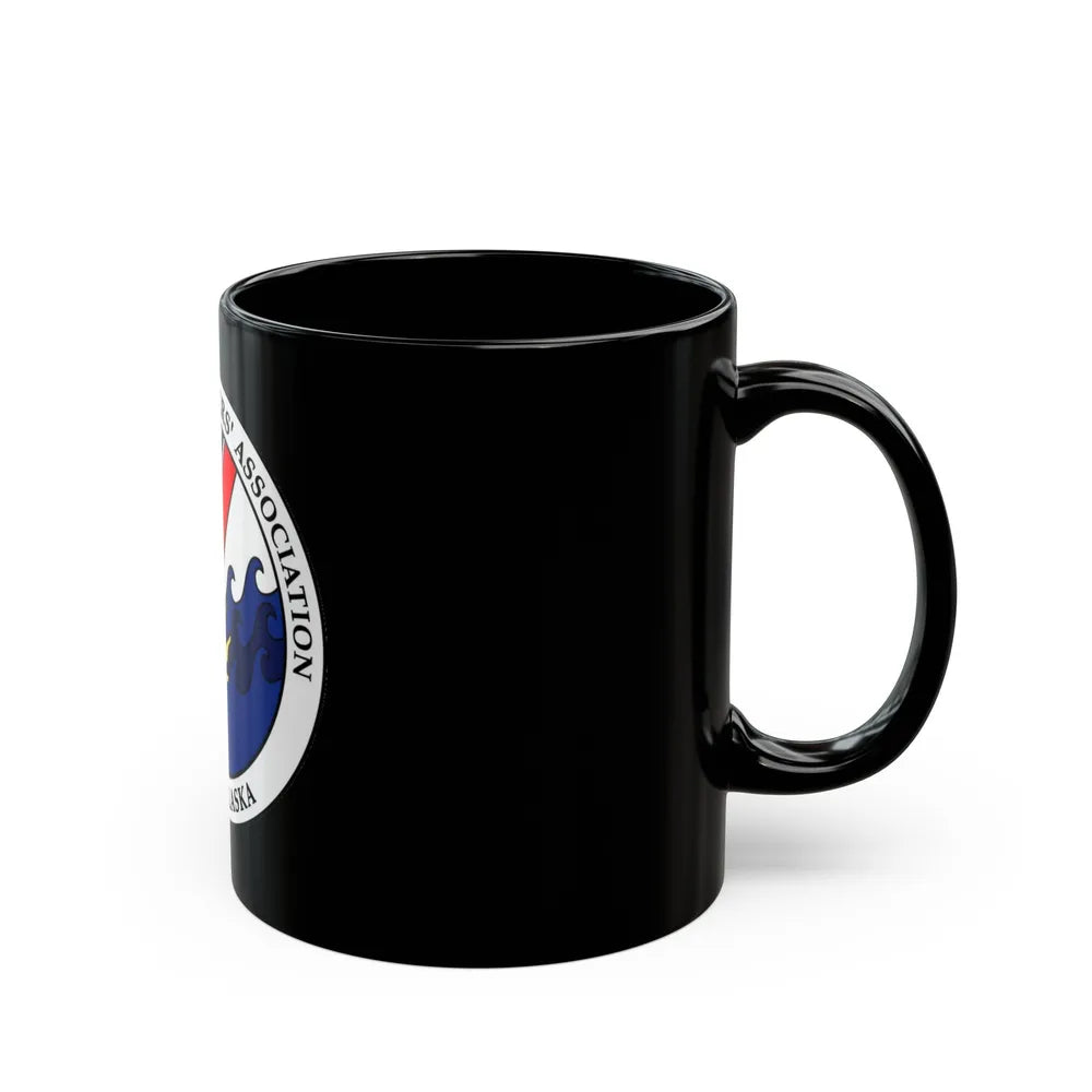 USCG Officers (U.S. Coast Guard) Black Coffee Mug-Go Mug Yourself