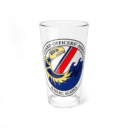 USCG Officers (U.S. Coast Guard) Pint Glass 16oz-16oz-Go Mug Yourself