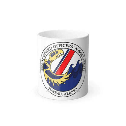 USCG Officers (U.S. Coast Guard) Color Changing Coffee Mug 11oz - Go Mug Yourself