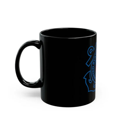 USCG Official Emblem (U.S. Coast Guard) Black Coffee Mug - Go Mug Yourself