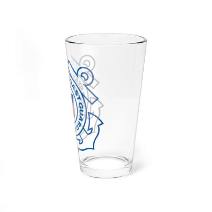 USCG Official Emblem (U.S. Coast Guard) Pint Glass 16oz - Go Mug Yourself