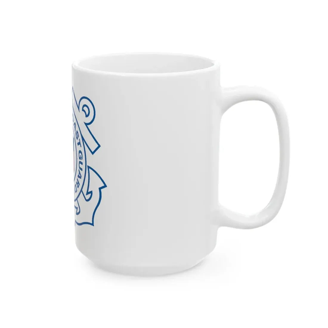 USCG Official Emblem (U.S. Coast Guard) White Coffee Mug - Go Mug Yourself