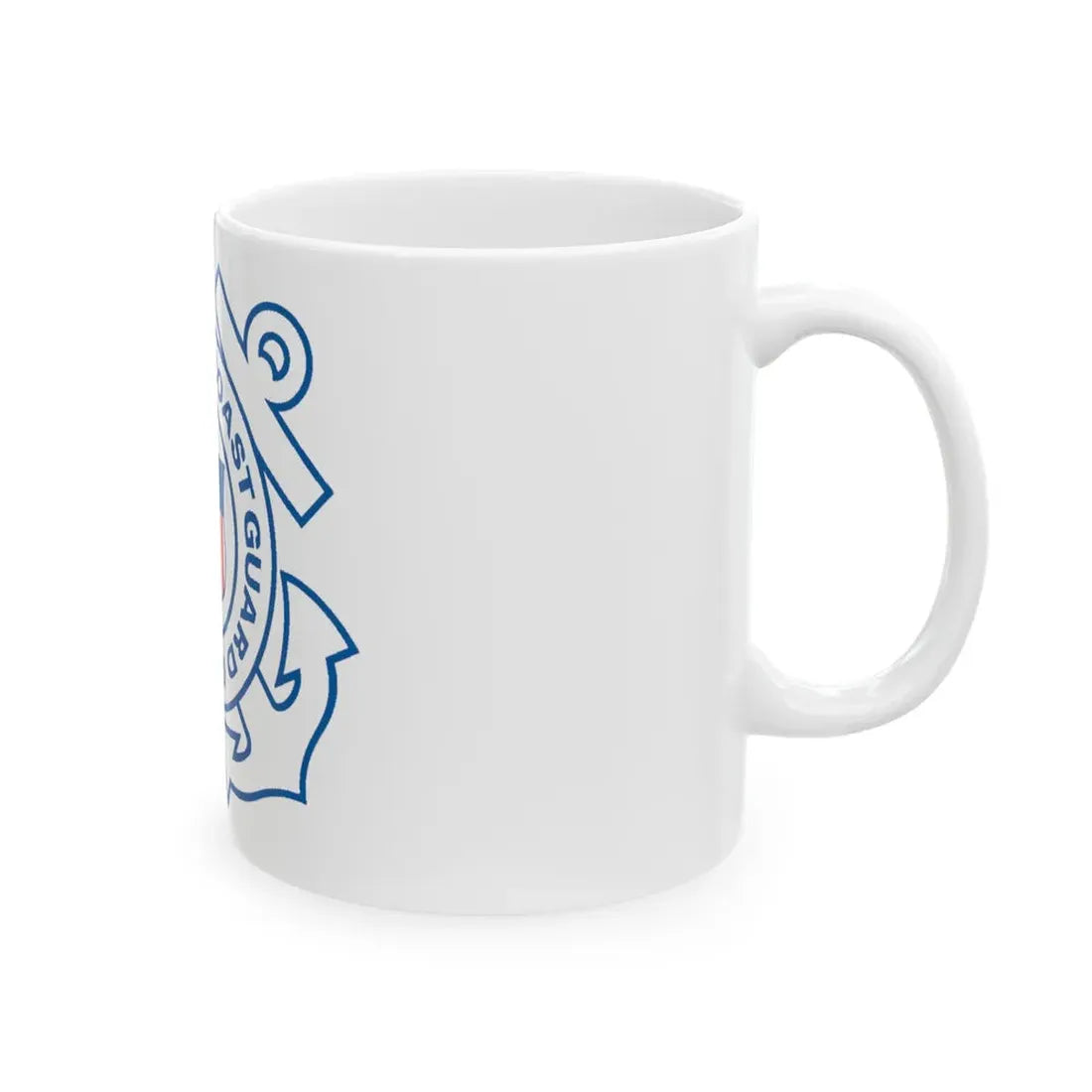 USCG Official Emblem (U.S. Coast Guard) White Coffee Mug - Go Mug Yourself