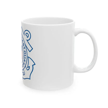 USCG Official Emblem (U.S. Coast Guard) White Coffee Mug - Go Mug Yourself