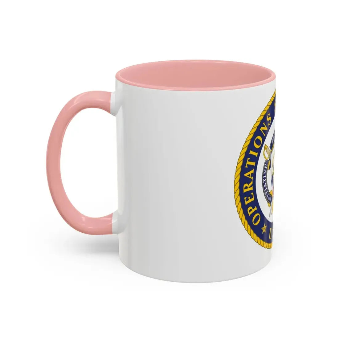USCG Operations Systems Center (U.S. Coast Guard) Accent Coffee Mug - Go Mug Yourself