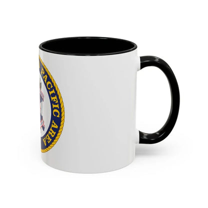 USCG Pacific Area (U.S. Coast Guard) Accent Coffee Mug - Go Mug Yourself