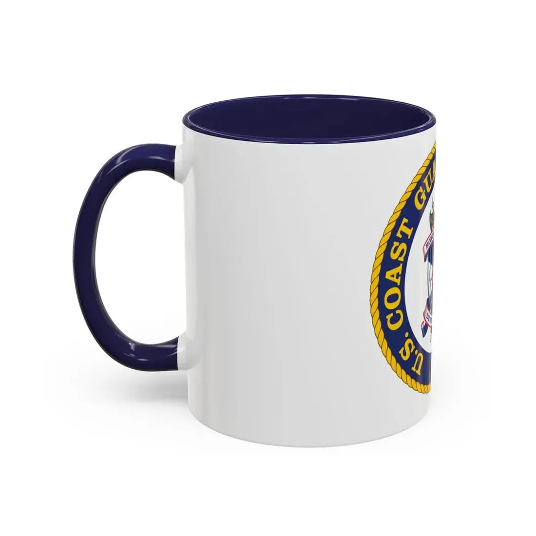 USCG Pacific Area (U.S. Coast Guard) Accent Coffee Mug - Go Mug Yourself