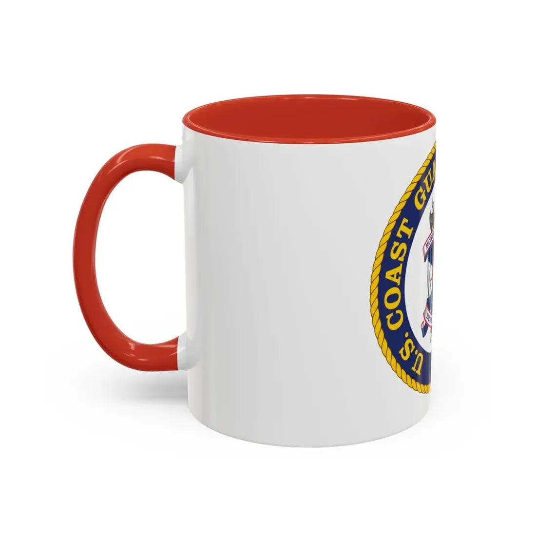 USCG Pacific Area (U.S. Coast Guard) Accent Coffee Mug - Go Mug Yourself