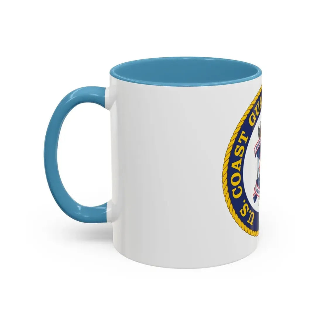 USCG Pacific Area (U.S. Coast Guard) Accent Coffee Mug - Go Mug Yourself