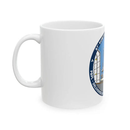 USCG Patrol Boat PBPL Bow to Stern Program (U.S. Coast Guard) White Coffee Mug-Go Mug Yourself