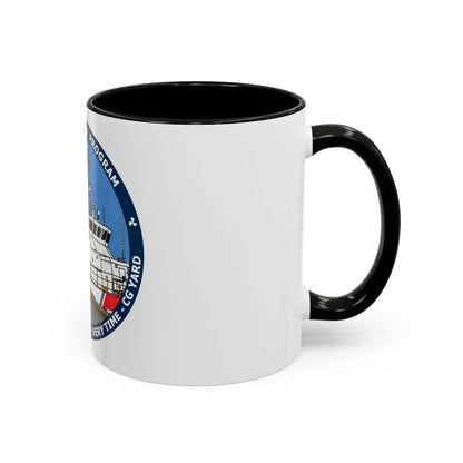 USCG Patrol Boat PBPL Bow to Stern Program (U.S. Coast Guard) Accent Coffee Mug - Go Mug Yourself