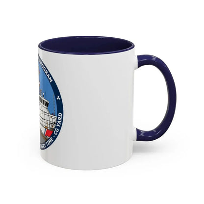 USCG Patrol Boat PBPL Bow to Stern Program (U.S. Coast Guard) Accent Coffee Mug - Go Mug Yourself