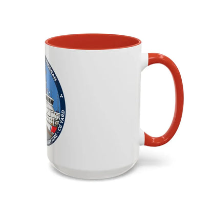 USCG Patrol Boat PBPL Bow to Stern Program (U.S. Coast Guard) Accent Coffee Mug - Go Mug Yourself