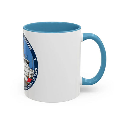 USCG Patrol Boat PBPL Bow to Stern Program (U.S. Coast Guard) Accent Coffee Mug - Go Mug Yourself