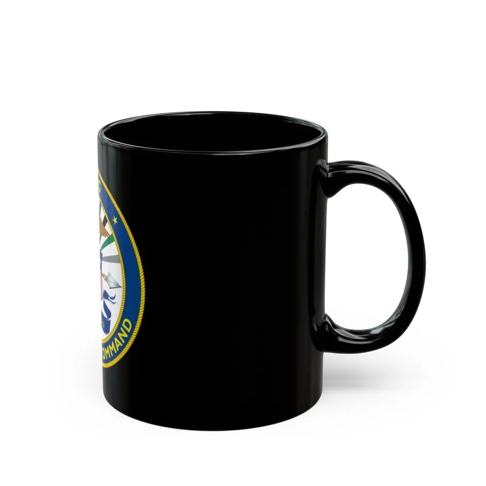 USCG Personnel Command (U.S. Coast Guard) Black Coffee Mug-Go Mug Yourself