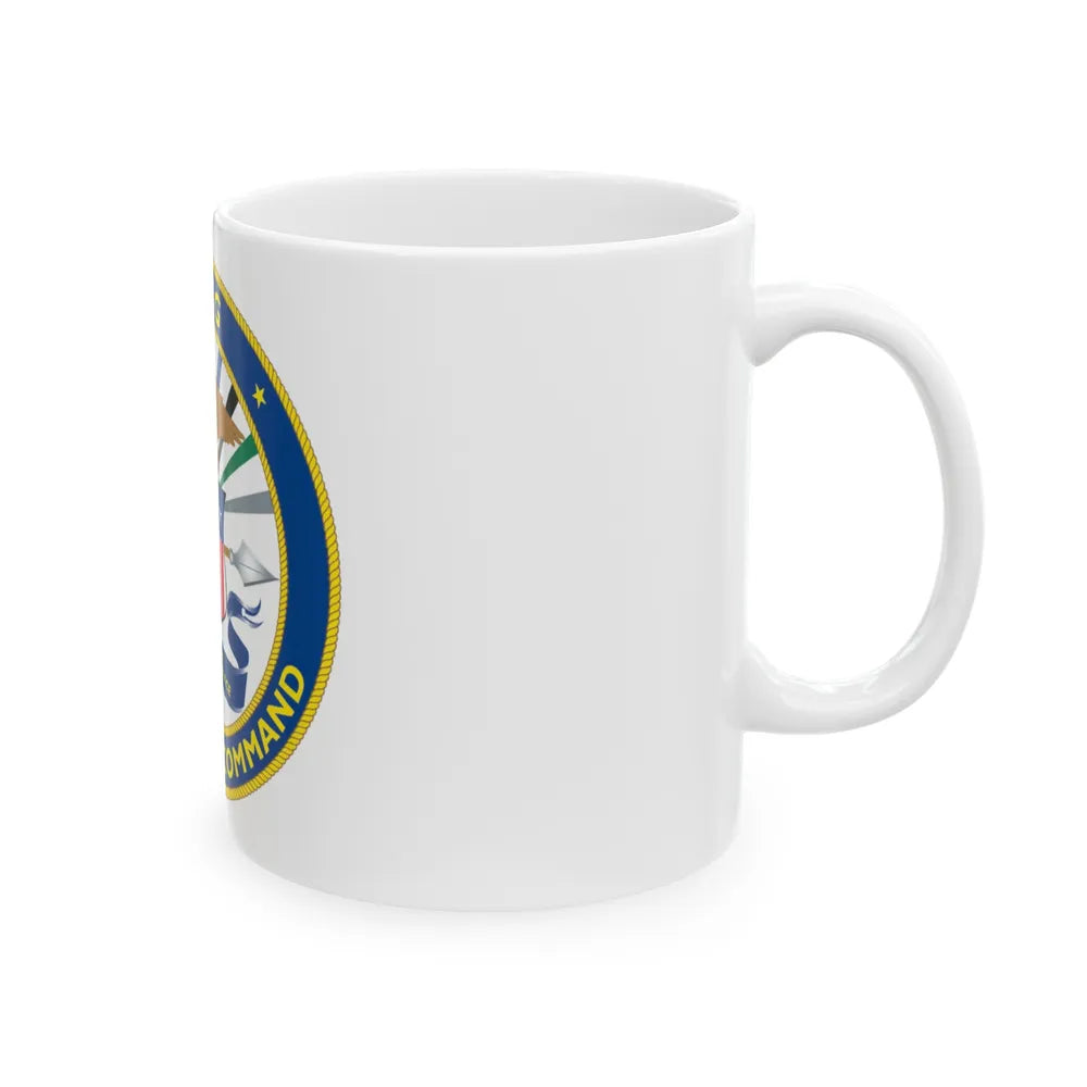 USCG Personnel Command (U.S. Coast Guard) White Coffee Mug-Go Mug Yourself