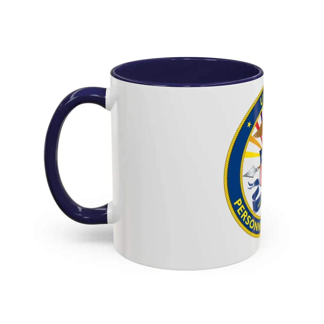 USCG Personnel Command (U.S. Coast Guard) Accent Coffee Mug - Go Mug Yourself