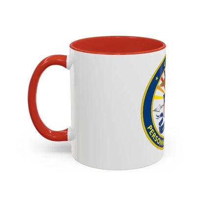 USCG Personnel Command (U.S. Coast Guard) Accent Coffee Mug - Go Mug Yourself