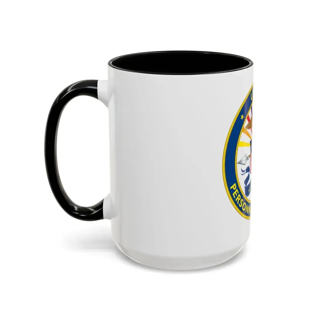 USCG Personnel Command (U.S. Coast Guard) Accent Coffee Mug - Go Mug Yourself