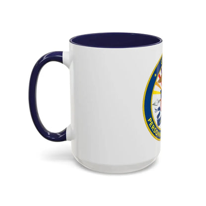USCG Personnel Command (U.S. Coast Guard) Accent Coffee Mug - Go Mug Yourself