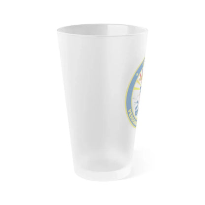 USCG Personnel Command (U.S. Coast Guard) Frosted Pint Glass 16oz - Go Mug Yourself