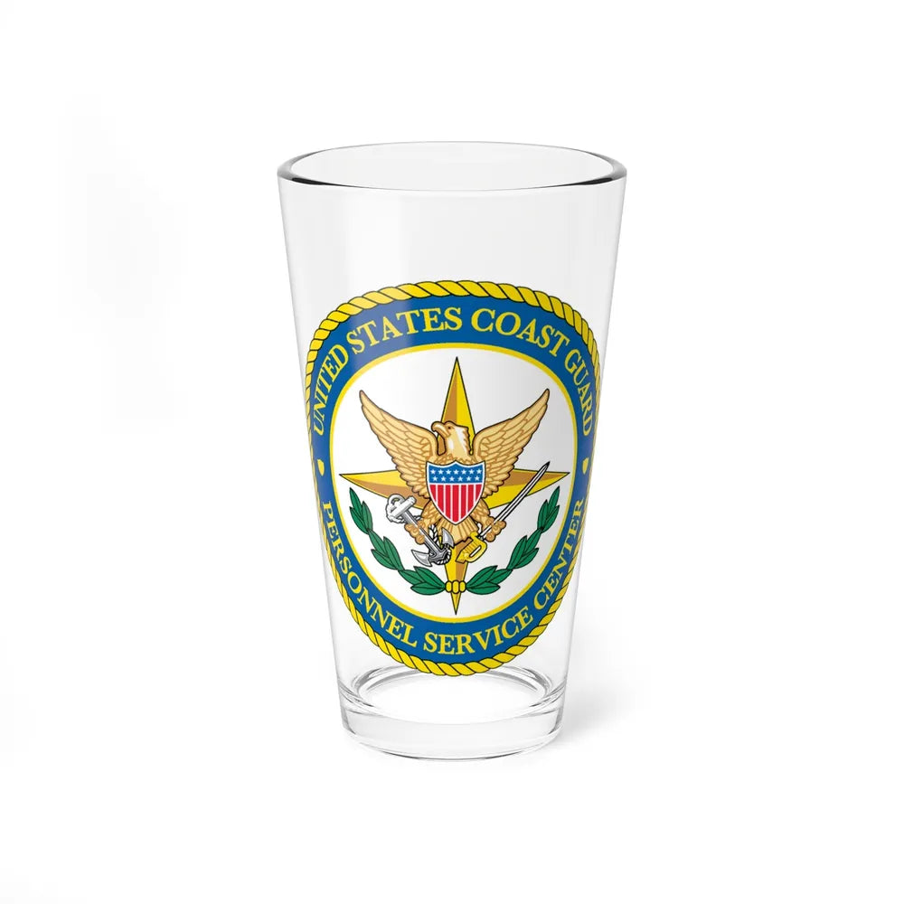 USCG Personnel Service Center (U.S. Coast Guard) Pint Glass 16oz-16oz-Go Mug Yourself