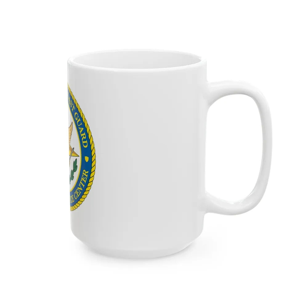 USCG Personnel Service Center (U.S. Coast Guard) White Coffee Mug-Go Mug Yourself