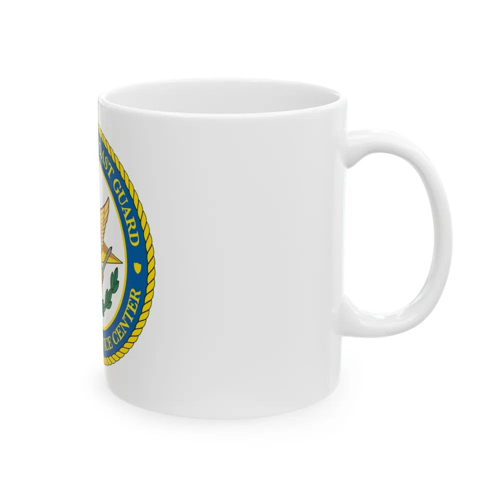 USCG Personnel Service Center (U.S. Coast Guard) White Coffee Mug-Go Mug Yourself