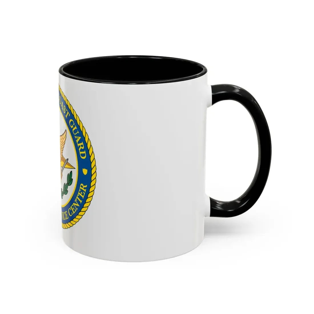 USCG Personnel Service Center (U.S. Coast Guard) Accent Coffee Mug - Go Mug Yourself