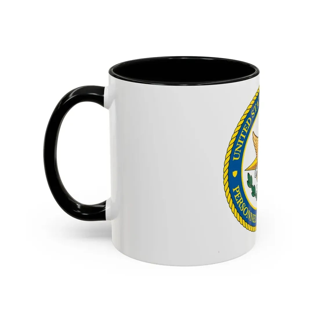 USCG Personnel Service Center (U.S. Coast Guard) Accent Coffee Mug - Go Mug Yourself