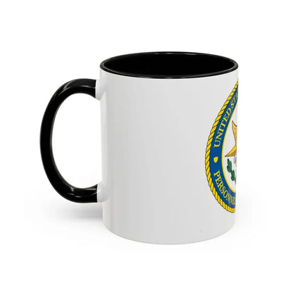 USCG Personnel Service Center (U.S. Coast Guard) Accent Coffee Mug - Go Mug Yourself