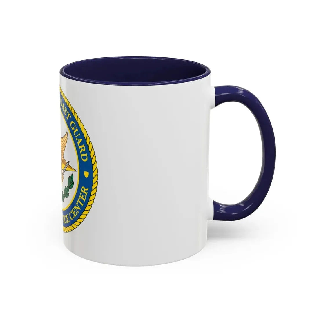 USCG Personnel Service Center (U.S. Coast Guard) Accent Coffee Mug - Go Mug Yourself