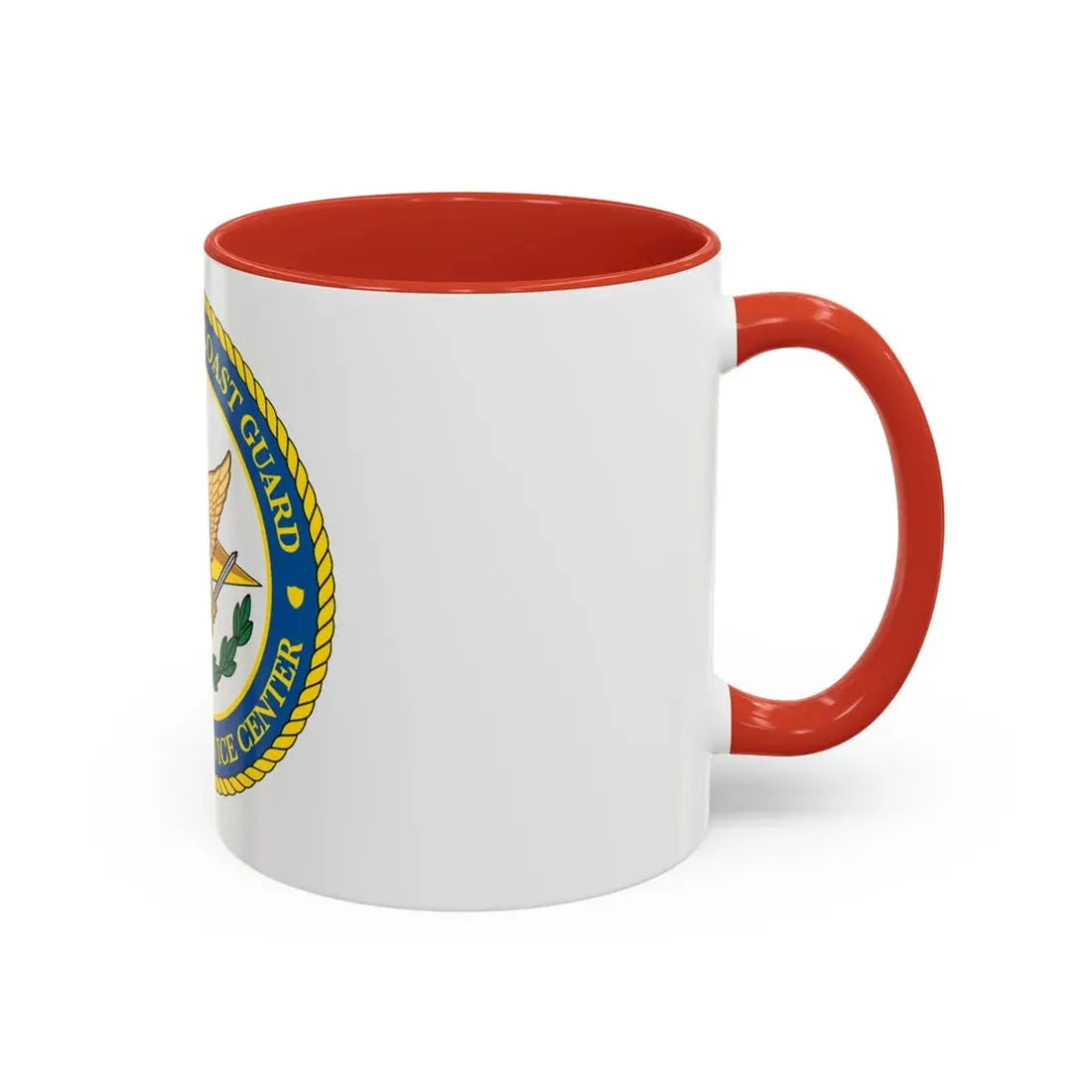 USCG Personnel Service Center (U.S. Coast Guard) Accent Coffee Mug - Go Mug Yourself
