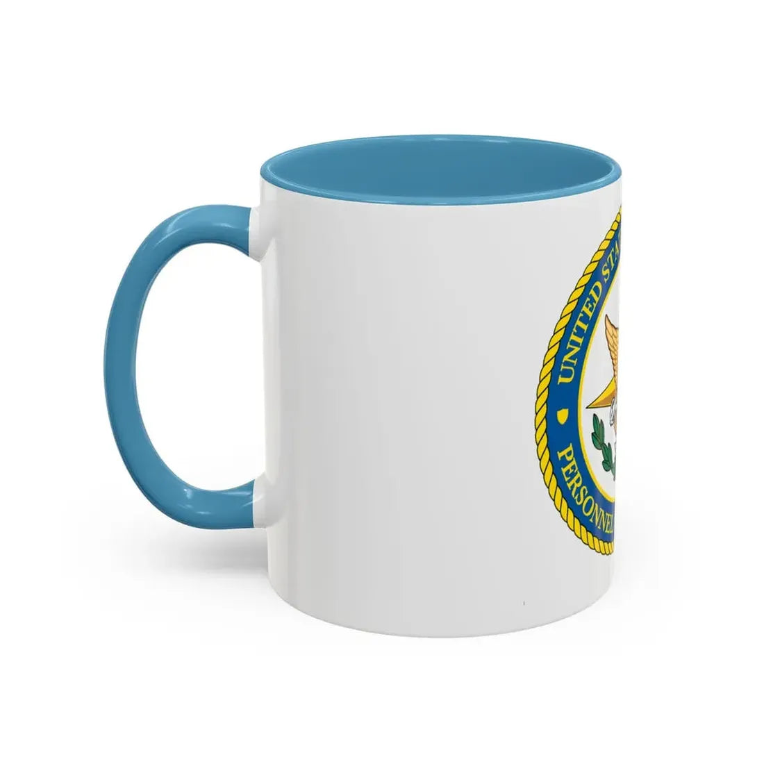 USCG Personnel Service Center (U.S. Coast Guard) Accent Coffee Mug - Go Mug Yourself