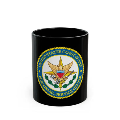 USCG Personnel Service Center (U.S. Coast Guard) Black Coffee Mug 11oz - Go Mug Yourself