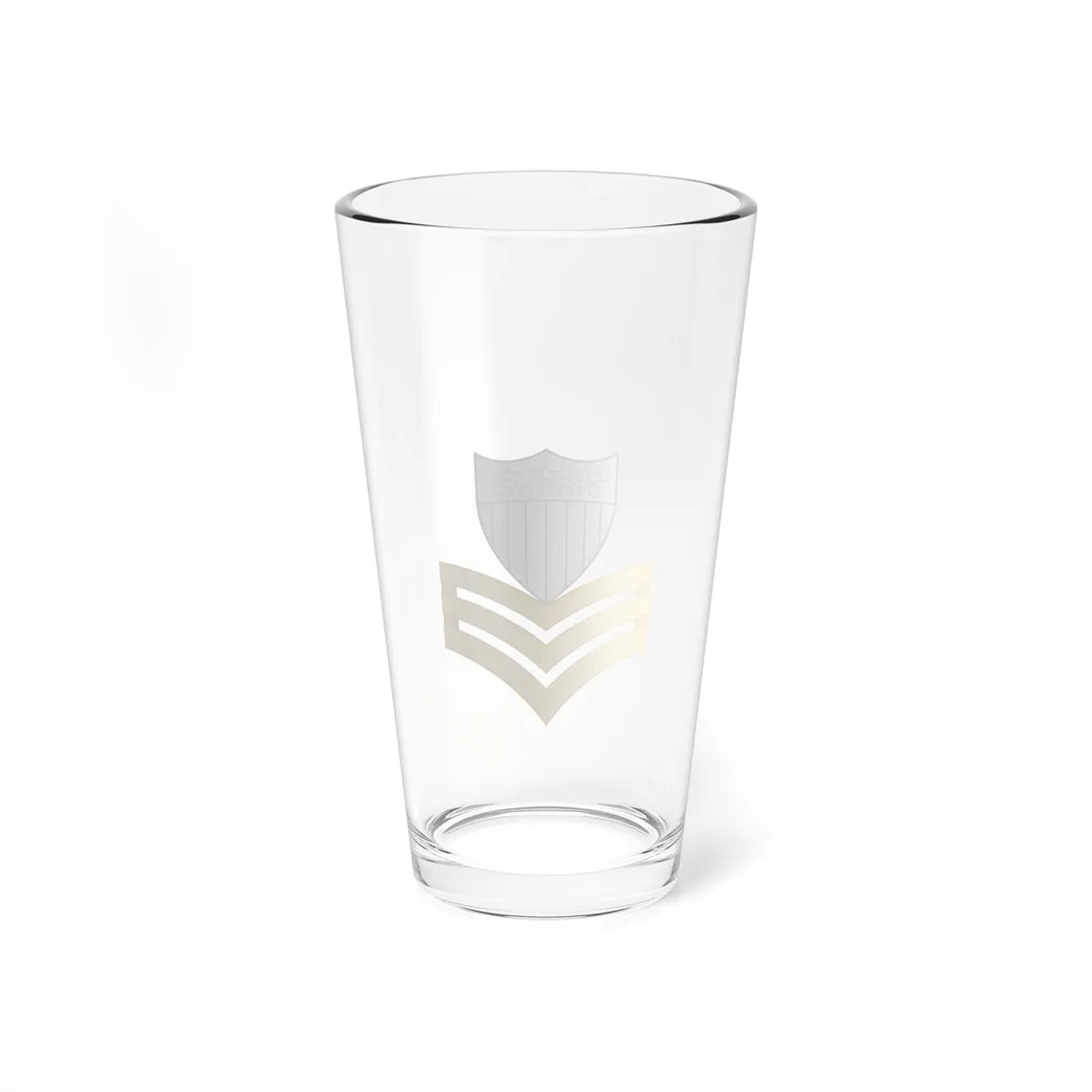 USCG Petty Officer First Class Insignia Device (United States) (Military Rank) Pint Glass 16oz - Go Mug Yourself