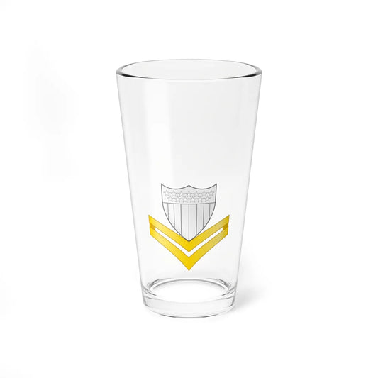 USCG Petty Officer Second Class Insignia Device (United States) (Military Rank) Pint Glass 16oz 16oz - Go Mug Yourself