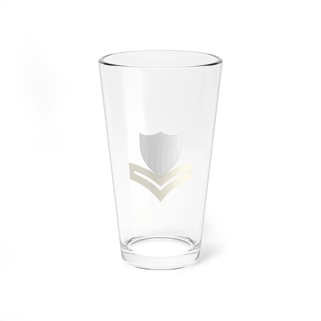 USCG Petty Officer Second Class Insignia Device (United States) (Military Rank) Pint Glass 16oz - Go Mug Yourself