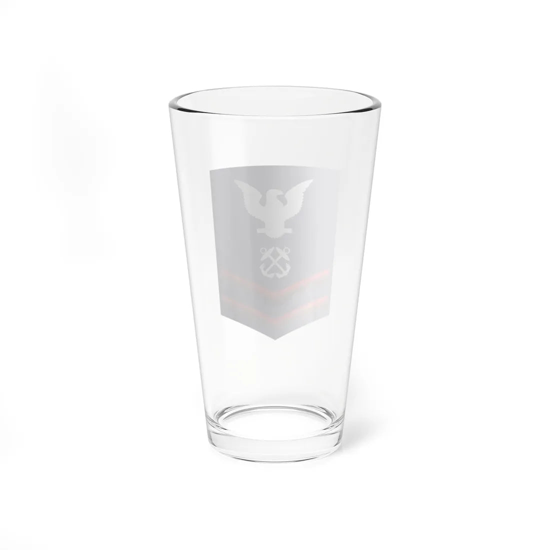 USCG Petty Officer Second Class Insignia Sleeve (United States) (Military Rank) Pint Glass 16oz - Go Mug Yourself