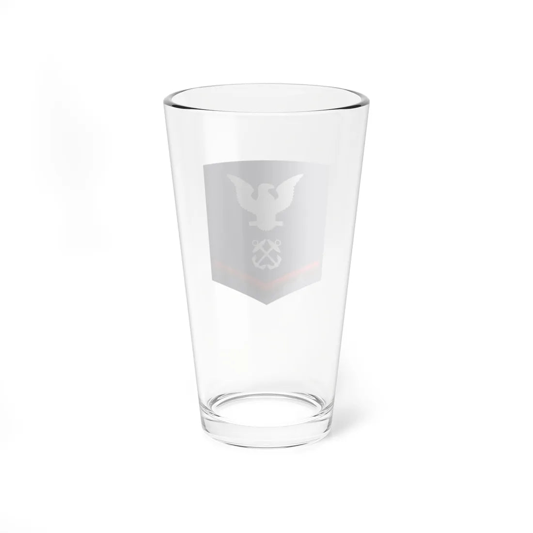 USCG Petty Officer Third Class Insignia Sleeve (United States) (Military Rank) Pint Glass 16oz - Go Mug Yourself