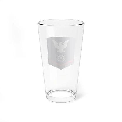 USCG Petty Officer Third Class Insignia Sleeve (United States) (Military Rank) Pint Glass 16oz - Go Mug Yourself