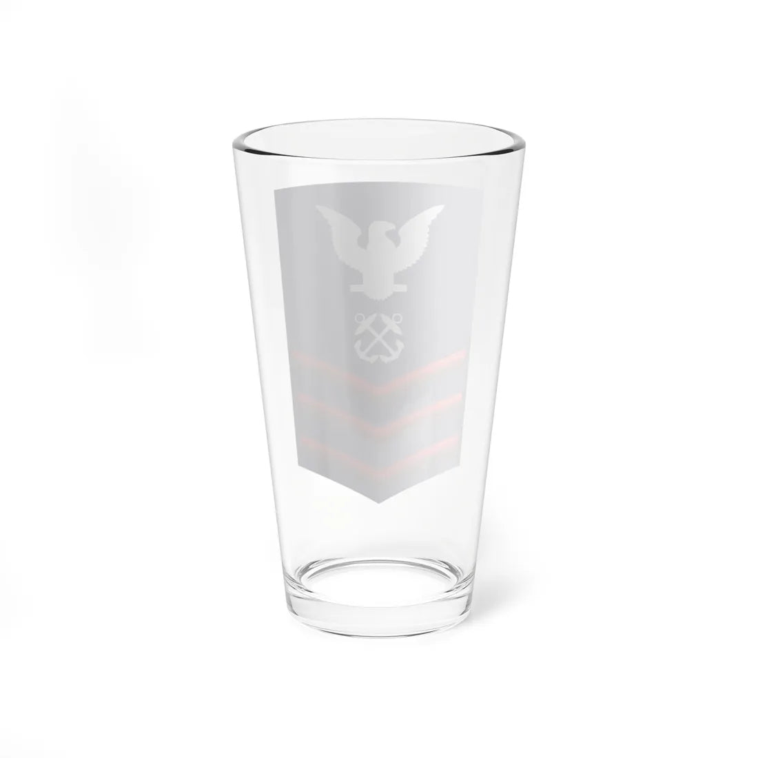 USCG PO1 (United States) (Military Rank) Pint Glass 16oz - Go Mug Yourself