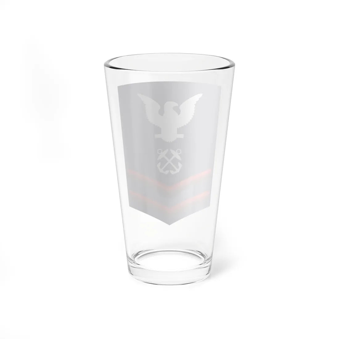 USCG PO2 (United States) (Military Rank) Pint Glass 16oz - Go Mug Yourself