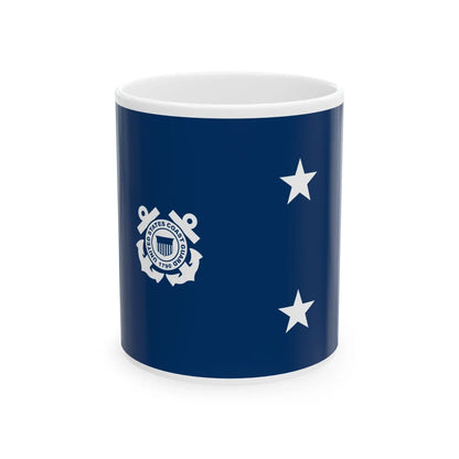 USCG RADM W (United States) White Coffee Mug 11oz - Go Mug Yourself