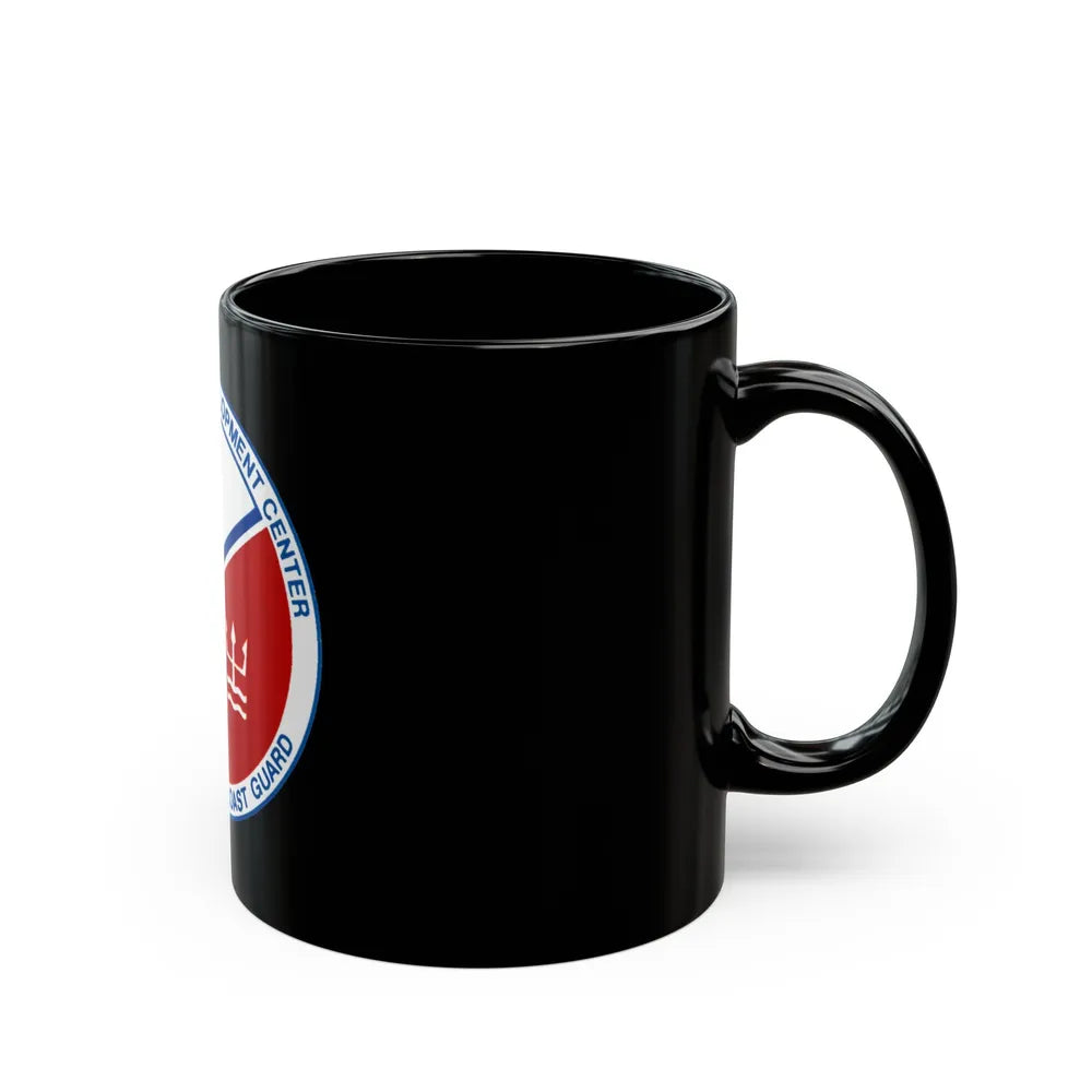 USCG Research And Development Center (U.S. Coast Guard) Black Coffee Mug-Go Mug Yourself